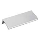 Elements [A500-4BC] Aluminum Cabinet Edge Pull - Edgefield Series - Brushed Chrome Finish - 76mm C/C - 4&quot; L