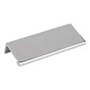 Elements [A500-4PC] Aluminum Cabinet Edge Pull - Edgefield Series - Polished Chrome Finish - 76mm C/C - 4" L