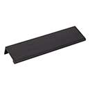 Elements [A500-6MB] Aluminum Cabinet Edge Pull - Edgefield Series - Matte Black Finish - 127mm C/C - 6&quot; L