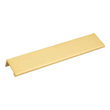 Elements [A500-8ABG] Aluminum Cabinet Edge Pull - Edgefield Series - Brushed Gold Finish - 90mm C/C - 8" L