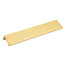 Elements [A500-8ABG] Aluminum Cabinet Edge Pull - Edgefield Series - Brushed Gold Finish - 90mm C/C - 8&quot; L