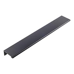 Elements [A500-10MB] Aluminum Cabinet Edge Pull - Edgefield Series - Matte Black Finish - 114mm C/C - 10&quot; L