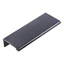 Elements [A500-4MB] Aluminum Cabinet Edge Pull - Edgefield Series - Matte Black Finish - 76mm C/C - 4" L
