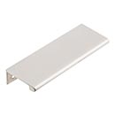Elements [A500-4SN] Aluminum Cabinet Edge Pull - Edgefield Series - Satin Nickel Finish - 76mm C/C - 4&quot; L