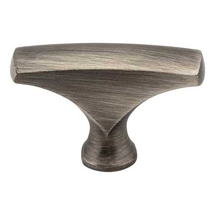 Elements [993BNBDL] Die Cast Zinc Cabinet Knob - Aiden Series - Brushed Pewter Finish - 1 5/8&quot; L