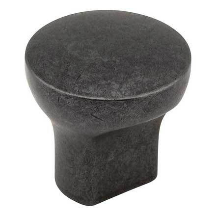 Elements [239DACM] Die Cast Zinc Cabinet Knob - Brenton Series - Gun Metal Finish - 1&quot; Dia.