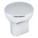 Elements [239PC] Die Cast Zinc Cabinet Knob - Brenton Series - Polished Chrome Finish - 1&quot; Dia.