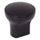 Elements [239MB] Die Cast Zinc Cabinet Knob - Brenton Series - Matte Black Finish - 1" Dia.