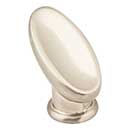 Elements [412461] Die Cast Zinc Cabinet Knob - Capri Series - Satin Nickel Finish - 1 1/16&quot; L