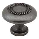 Elements [Z118-DACM] Die Cast Zinc Cabinet Knob - Cypress Series - Gun Metal Finish - 1 1/4&quot; Dia.