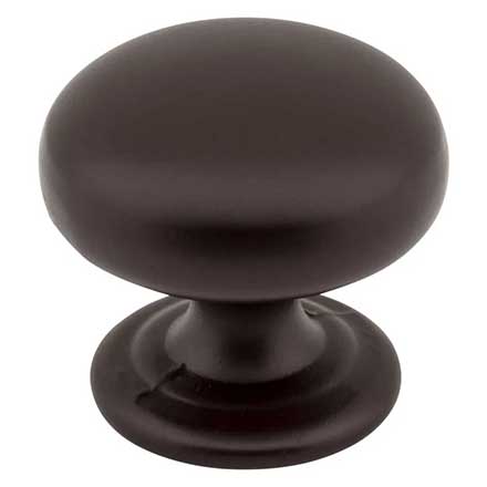 Elements [2980ORB] Die Cast Zinc Cabinet Knob - Florence Series - Dark Bronze Finish - 1 1/4&quot; Dia.