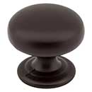 Elements [2980ORB] Die Cast Zinc Cabinet Knob - Florence Series - Dark Bronze Finish - 1 1/4&quot; Dia.