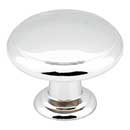 Elements [3940-PC] Die Cast Zinc Cabinet Knob - Gatsby Series - Polished Chrome Finish - 1 3/16&quot; Dia.