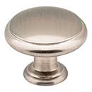 Elements [3940-SN] Die Cast Zinc Cabinet Knob - Gatsby Series - Satin Nickel Finish - 1 3/16&quot; Dia.