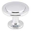 Elements [3960-PC] Die Cast Zinc Cabinet Knob - Gatsby Series - Polished Chrome Finish - 1 1/4&quot; Dia.