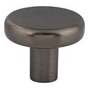 Elements [105BNBDL] Die Cast Zinc Cabinet Knob - Gibson Series - Brushed Pewter Finish - 1 1/4" Dia.