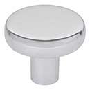 Elements [105PC] Die Cast Zinc Cabinet Knob - Gibson Series - Polished Chrome Finish - 1 1/4" Dia.