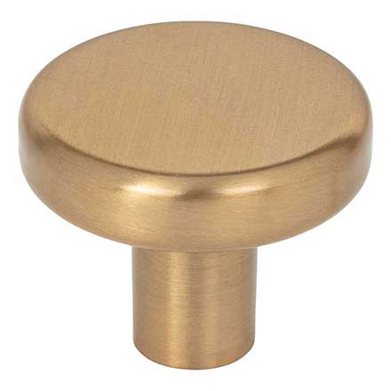 Elements [105SBZ] Die Cast Zinc Cabinet Knob - Gibson Series - Satin Bronze Finish - 1 1/4" Dia.