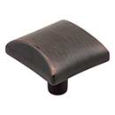 Elements [525DBAC] Die Cast Zinc Cabinet Knob - Glendale Series - Brushed Oil Rubbed Bronze Finish - 1 1/8&quot; Sq.