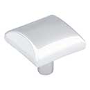Elements [525PC] Die Cast Zinc Cabinet Knob - Glendale Series - Polished Chrome Finish - 1 1/8&quot; Sq.