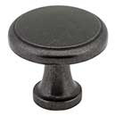 Elements [3970-DACM] Die Cast Zinc Cabinet Knob - Kenner Series - Gun Metal Finish - 1 3/16&quot; Dia.