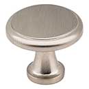 Elements [3970-SN] Die Cast Zinc Cabinet Knob - Kenner Series - Satin Nickel Finish - 1 3/16&quot; Dia.