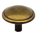 Elements [WK150-AB] Die Cast Zinc Cabinet Knob - Kingsport Series - Brushed Antique Brass Finish - 1 1/4" Dia.