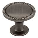 Elements [Z115BNBDL] Die Cast Zinc Cabinet Knob - Lindos Series - Brushed Pewter Finish - 1 1/4&quot; Dia.