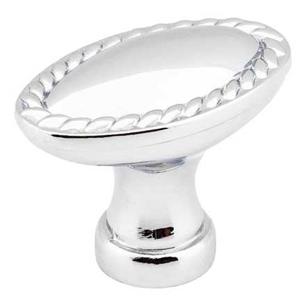 Elements [Z115L-PC] Die Cast Zinc Cabinet Knob - Lindos Series - Polished Chrome Finish - 1 3/8&quot; L