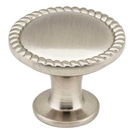 Elements [Z115SN] Die Cast Zinc Cabinet Knob - Lindos Series - Satin Nickel Finish - 1 1/4" Dia.