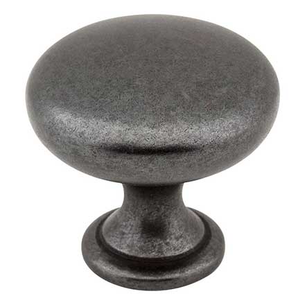 Elements [3910-DACM] Die Cast Zinc Cabinet Knob - Madison Series - Gun Metal Finish - 1 3/16&quot; Dia.