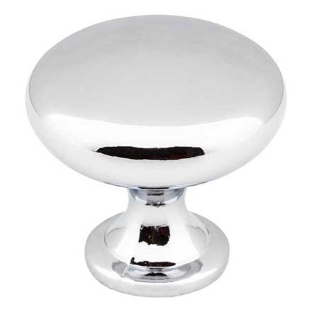 Elements [3910-PC] Die Cast Zinc Cabinet Knob - Madison Series - Polished Chrome Finish - 1 3/16&quot; Dia.