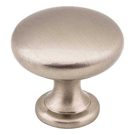 Elements [3910-SN] Die Cast Zinc Cabinet Knob - Madison Series - Satin Nickel Finish - 1 3/16&quot; Dia.