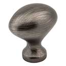 Elements [897BNBDL] Die Cast Zinc Cabinet Knob - Merryville Series - Brushed Pewter Finish - 1 1/8&quot; L
