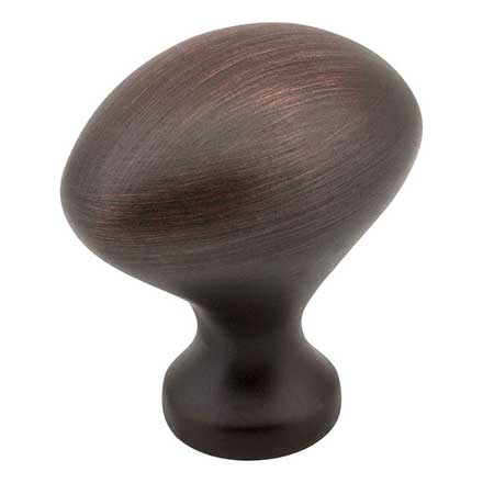 Elements [897DBAC] Die Cast Zinc Cabinet Knob - Merryville Series - Brushed Oil Rubbed Bronze Finish - 1 1/8" L