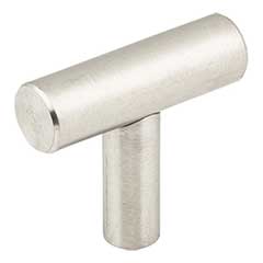 Elements [39SS] Hollow Stainless Steel Cabinet T-Knob - Naples Series - Brushed Finish - 1 9/16&quot; L
