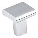 Elements [183PC] Die Cast Zinc Cabinet Knob - Park Series - Polished Chrome Finish - 1&quot; Sq.