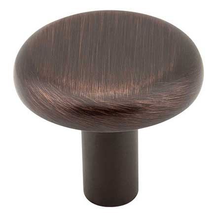 Elements [511DBAC] Die Cast Zinc Cabinet Knob - Seaver Series - Brushed Oil Rubbed Bronze Finish - 1 1/4&quot; Dia.