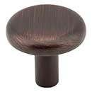 Elements [511DBAC] Die Cast Zinc Cabinet Knob - Seaver Series - Brushed Oil Rubbed Bronze Finish - 1 1/4" Dia.