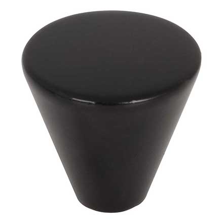 Elements [26MB] Die Cast Zinc Cabinet Knob - Sedona Series - Matte Black Finish - 1&quot; Dia.