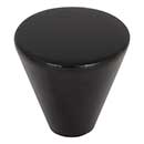 Elements [26MB] Die Cast Zinc Cabinet Knob - Sedona Series - Matte Black Finish - 1&quot; Dia.