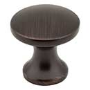 Elements [3915-DBAC] Die Cast Zinc Cabinet Knob - Slade Series - Brushed Oil Rubbed Bronze Finish - 1&quot; Dia.