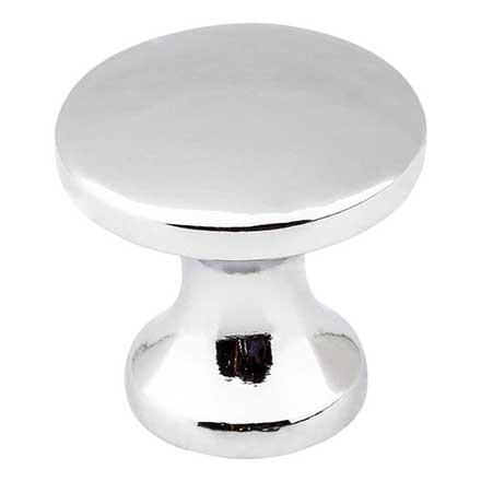 Elements [3915-PC] Die Cast Zinc Cabinet Knob - Slade Series - Polished Chrome Finish - 1&quot; Dia.