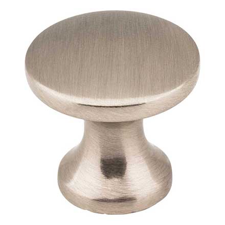 Elements [3915-SN] Die Cast Zinc Cabinet Knob - Slade Series - Satin Nickel Finish - 1&quot; Dia.