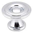 Elements [575PC] Die Cast Zinc Cabinet Knob - Syracuse Series - Polished Chrome Finish - 1 3/16&quot; Dia.