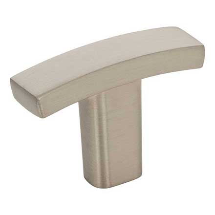 Elements [859T-SN] Die Cast Zinc Cabinet T-Knob - Thatcher Series - Satin Nickel Finish - 1 1/2&quot; L
