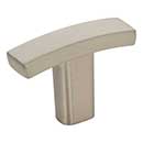 Elements [859T-SN] Die Cast Zinc Cabinet T-Knob - Thatcher Series - Satin Nickel Finish - 1 1/2&quot; L