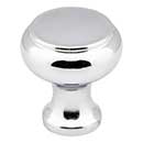 Elements [3898PC] Die Cast Zinc Cabinet Knob - Westbury Series - Polished Chrome Finish - 1 3/16&quot; Dia.
