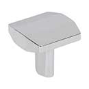 Elements [641PC] Die Cast Zinc Cabinet Knob - William Series - Polished Chrome Finish - 1 1/4" Sq.