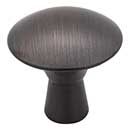 Elements [988DBAC] Die Cast Zinc Cabinet Knob - Zachary Series - Brushed Oil Rubbed Bronze Finish - 1 1/16&quot; Dia.